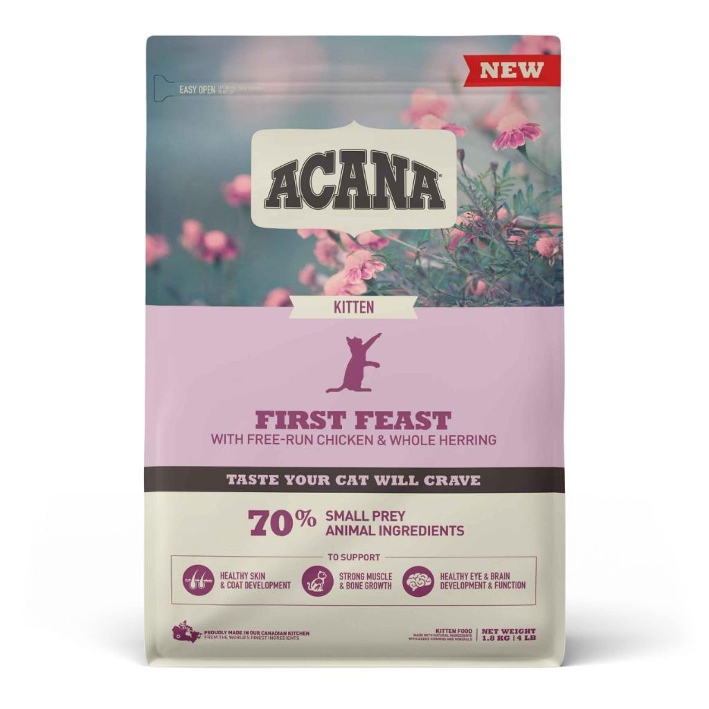 Acana First Feast Kitten Tavuklu ve Balıklı Yavru Kedi Maması 1 Acana First Feast Kitten Tavuklu ve Balıklı Yavru Kedi Maması 1