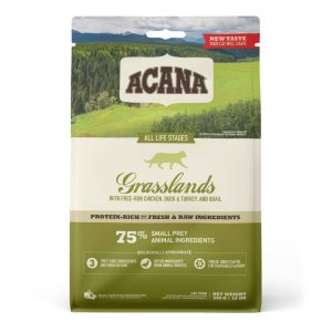 Acana Grasslands Tahılsız Ördekli ve Tavuklu Kedi Maması 1