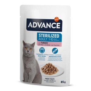 Advance Hindili Kısır Kedi Yaş Maması 85 Gr