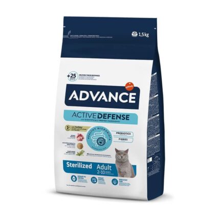 Advance Hindili Kısırlaştırılmış Kedi Maması 1
