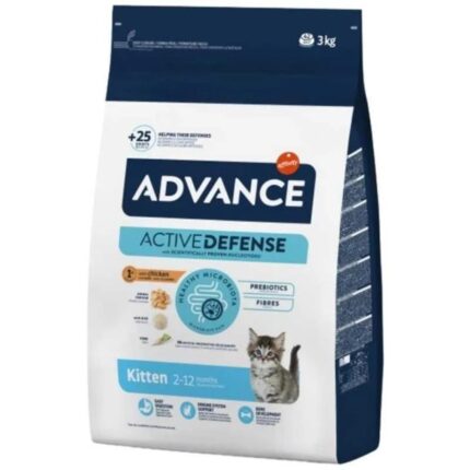 Advance Tavuklu Yavru Kedi Maması 3 Kg