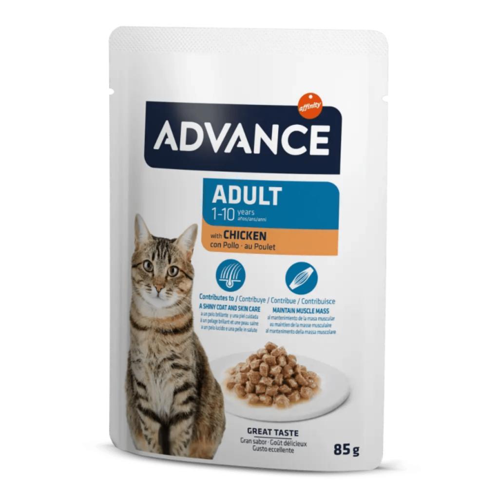 Advance Tavuklu Yetişkin Kedi Yaş Maması 85 Gr Advance Tavuklu Yetişkin Kedi Yaş Maması 85 Gr