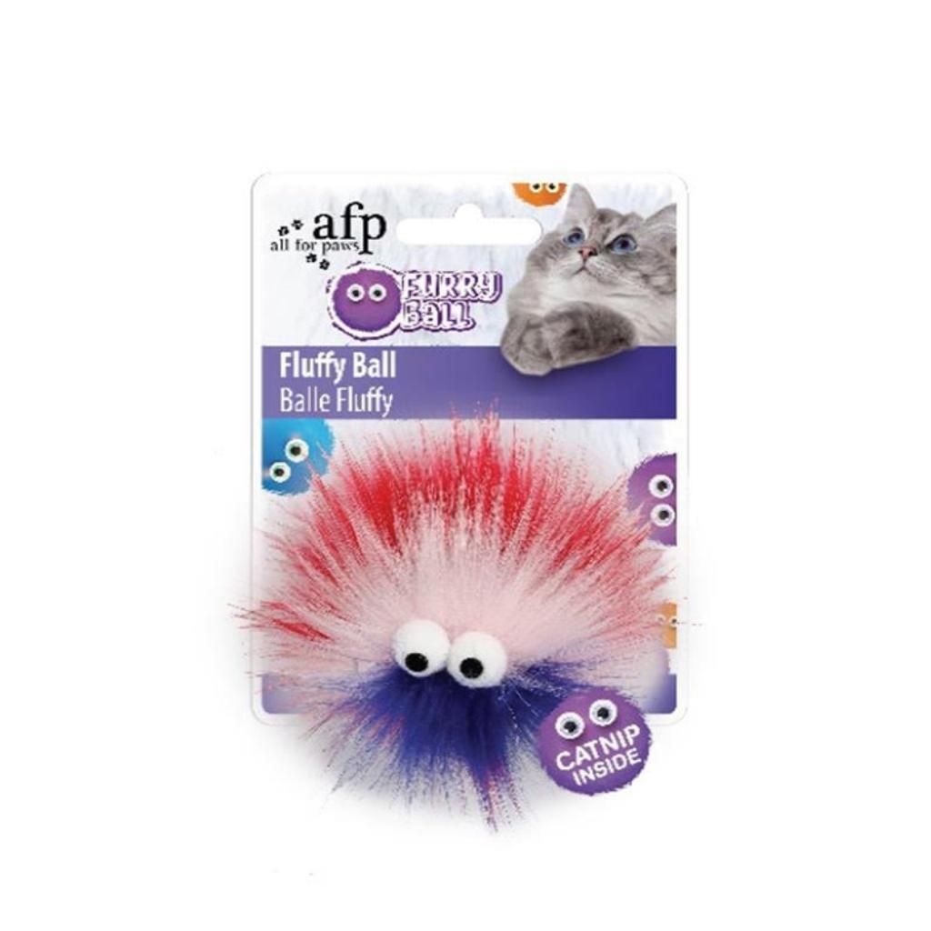 Afp Furry Ball Tüylü Top Kedi Oyuncağı Kırmızı Afp Furry Ball Tüylü Top Kedi Oyuncağı Kırmızı