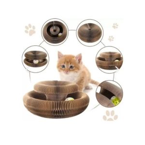 Akordion Kedi Oyuncağı