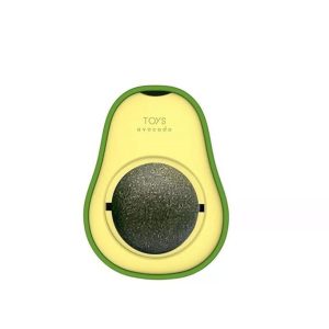 Avokado Şeklinde Catnipli Doğal Kedi Yalama Topu 6 Cm