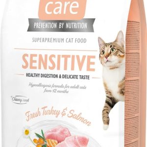 Brit Care Sensitive Hypo-Allergenic Sindirim Sistemi Destekleyici Tahılsız Yetişkin Kedi Maması 7kg