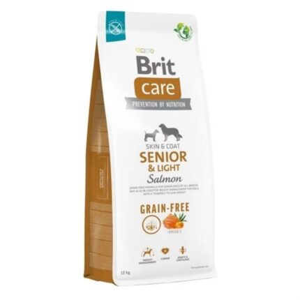 Brit Care Tahılsız Somonlu Yaşlı Köpek Maması 12 Kg