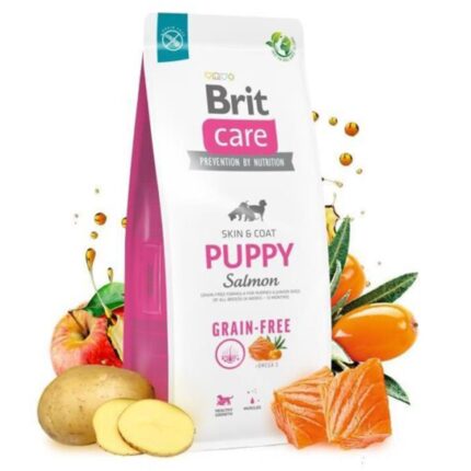 Brit Care Tahılsız Somonlu Yavru Köpek Maması 3 Kg