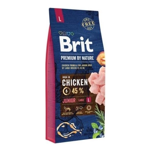 Brit Premium Tavuklu Büyük Irk Yavru Köpek Maması 15 kg Brit Premium Tavuklu Büyük Irk Yavru Köpek Maması 15 kg