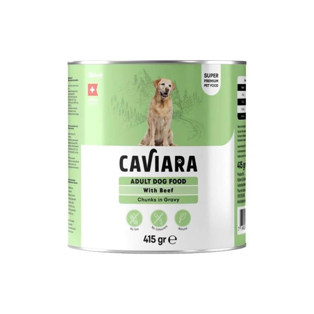 Caviara Sos İçinde Et Parçacıklı Dana Etli Yetişkin Kedi Konservesi 415 Gr Caviara Sos İçinde Et Parçacıklı Dana Etli Yetişkin Kedi Konservesi 415 Gr