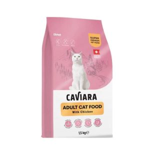 Caviara Tavuklu Yetişkin Kedi Maması 1.5 Kg