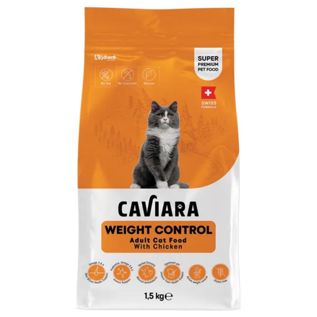 Caviara Weight Control Tavuklu Yetişkin Kedi Maması 1.5 Kg Caviara Weight Control Tavuklu Yetişkin Kedi Maması 1.5 Kg