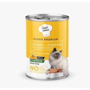 Chefs Choice Tavuklu Balkabaklı Kedi Konservesi 400 Gr