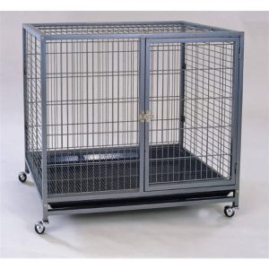 Dayang Köpek Kafesi Galveniz Tekerlekli 110x70x90
