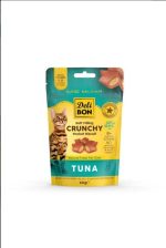 Delibon Chrunchy İçi Dolgulu Ödül Bisküvisi Tunalı 60Gr