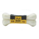 Delibon Deri Pres Kemik 7Cm Xs Boy 1Li Vakum Beyaz 7Cm