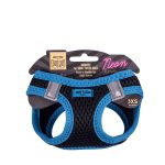 Doggie Havalı Dokuma Neon Serisi Küçük Irk Göğüs Tasması Mavi 3Xs-22-26Cm - Görsel 2