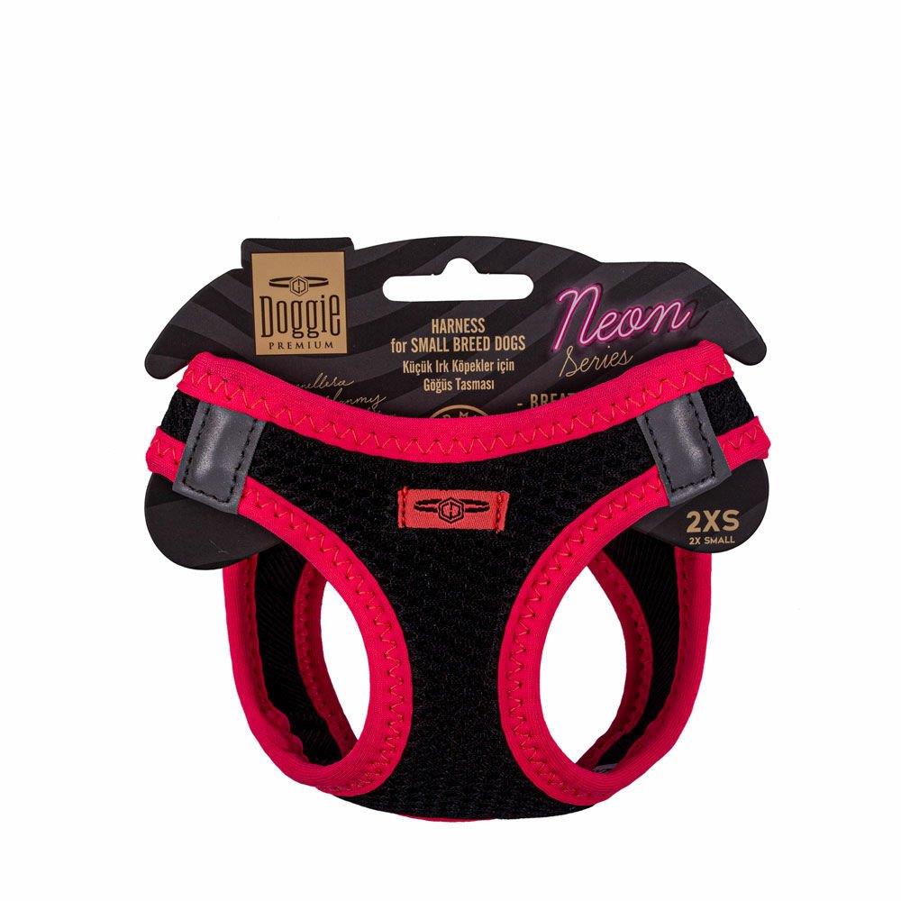 Doggie Havalı Dokuma Neon Serisi Küçük Irk Göğüs Tasması Pembe 2Xs-26-30Cm Doggie Havalı Dokuma Neon Serisi Küçük Irk Göğüs Tasması Pembe 2Xs-26-30Cm