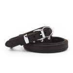 Doggie Yağlı Deri Boyun Tasması Yağlıkahve 2X30-35Cm