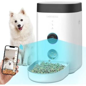 Dogness F10A Akıllı Otomatik Mama Kabı – Kamera Kontrollü (3