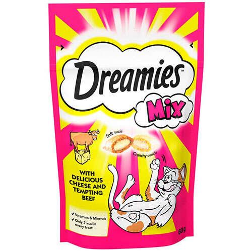 Dreamies Mix Sığır Etli Ve Peynirli Kedi Ödülü 60 gr Dreamies Mix Sığır Etli Ve Peynirli Kedi Ödülü 60 gr