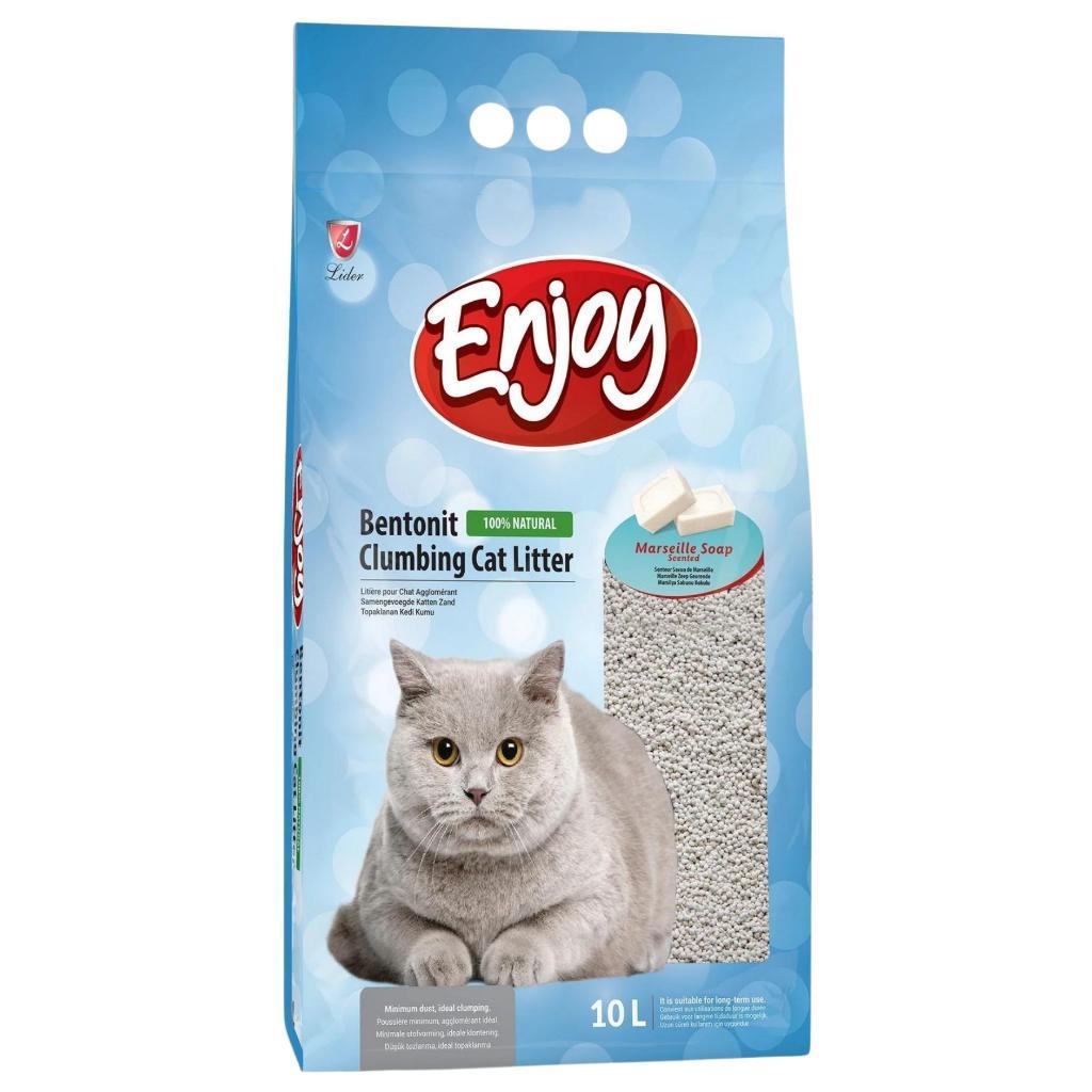 Enjoy İnce Taneli Sabun Kokulu Kedi Kumu 10 Lt Enjoy İnce Taneli Sabun Kokulu Kedi Kumu 10 Lt