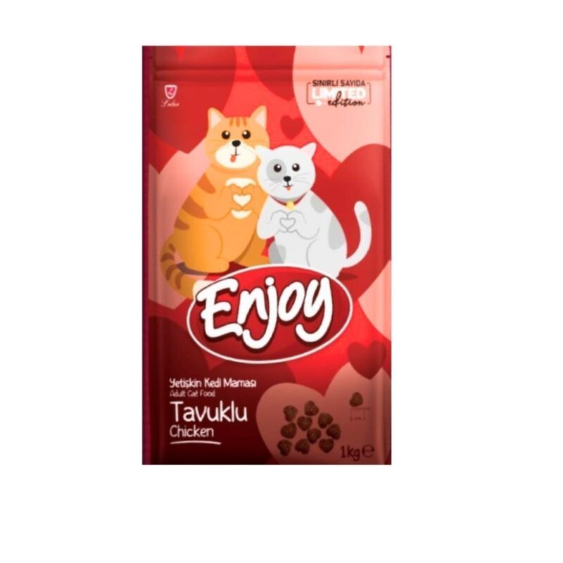 Enjoy Tavuklu Yetişkin Kedi Maması 1 Kg