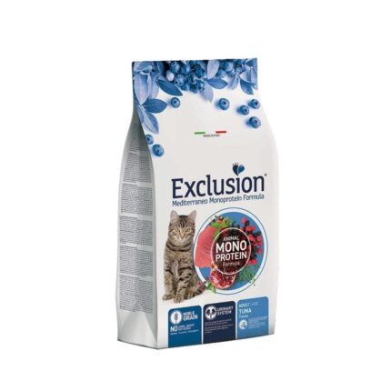 Exclusion Monoprotein Ton Balıklı Düşük Tahıllı Yetişkin Kedi Maması 12 Kg