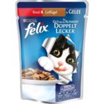 Felix Çifte Lezzet Tavuk ve Sığır Etli Yetişkin Kedi Konservesi 85 Gr - Görsel 2