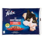 Felix Multipack Sığır ve Tavuk Etli Yetişkin Yaş Kedi Maması 4x85 Gr