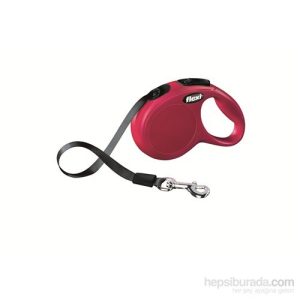 Flexi New Classic 3M Şerit Kırmızı Xsmall