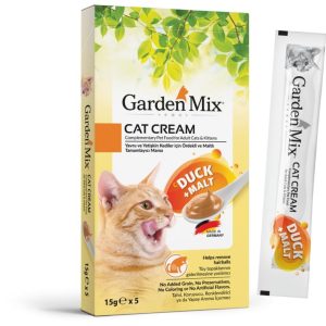 Garden Mix Malt ve Ördekli Krema Kedi Ödül Maması 15gr