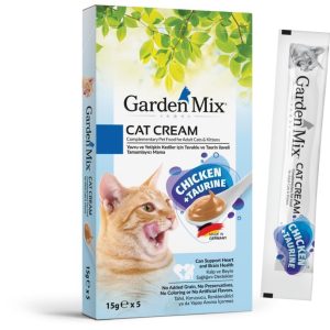 Garden Mix Taurin ve Tavuklu Krema Kedi Ödül Maması 15gr