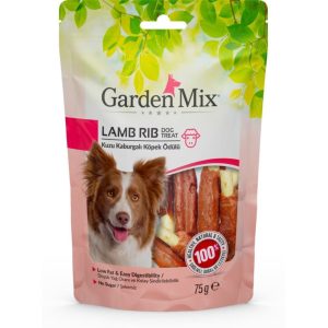 Gardenmix Kuzu Kaburgalı Köpek Ödülü 75 Gr