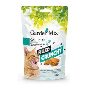 Gardenmix Somonlu İçi Dolgulu Kedi Ödülü 60 G