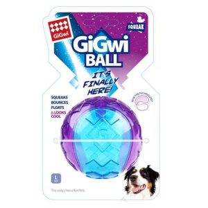 Gigwi Ball Sert Top 7 Cm Şeffaf Köpek Oyuncağı