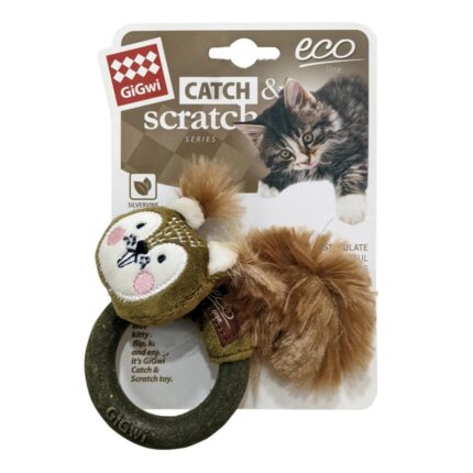 Gigwi Catch&Scratch Sincap Kedi Oyuncağı