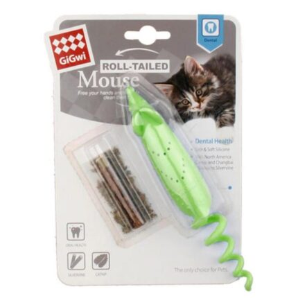 Gigwi Catnipli Fare Kedi Oyuncağı Yeşil