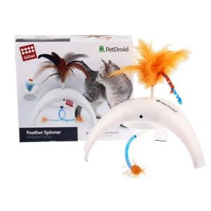 Gigwi Pet Droid Hareket Sensörlü-Doğal Tüylü Kedi Oyuncağı