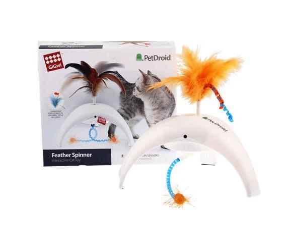 Gigwi Pet Droid Hareket Sensörlü-Doğal Tüylü Kedi Oyuncağı Gigwi Pet Droid Hareket Sensörlü-Doğal Tüylü Kedi Oyuncağı