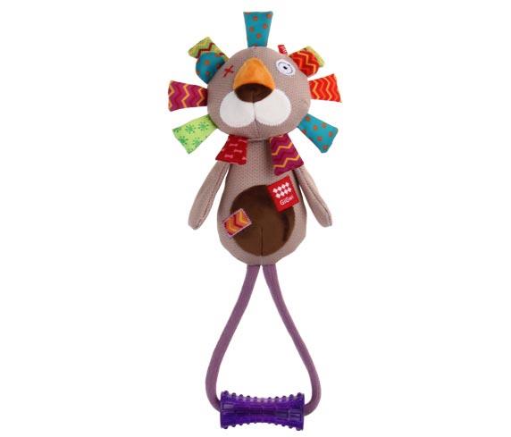Gigwi Plush Friendz Öten Aslan Diş Kaşıyıcılı Gigwi Plush Friendz Öten Aslan Diş Kaşıyıcılı