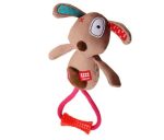 Gigwi Plush Friendz Öten Köpek Diş Kaşıyıcılı Köpek Oyuncağı - Görsel 4
