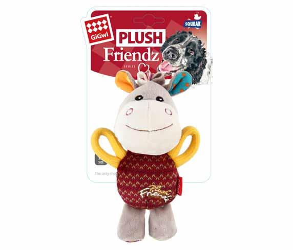 Gigwi Plush Friendz Sesli Eşek Peluş Köpek Oyuncagı Gigwi Plush Friendz Sesli Eşek Peluş Köpek Oyuncagı