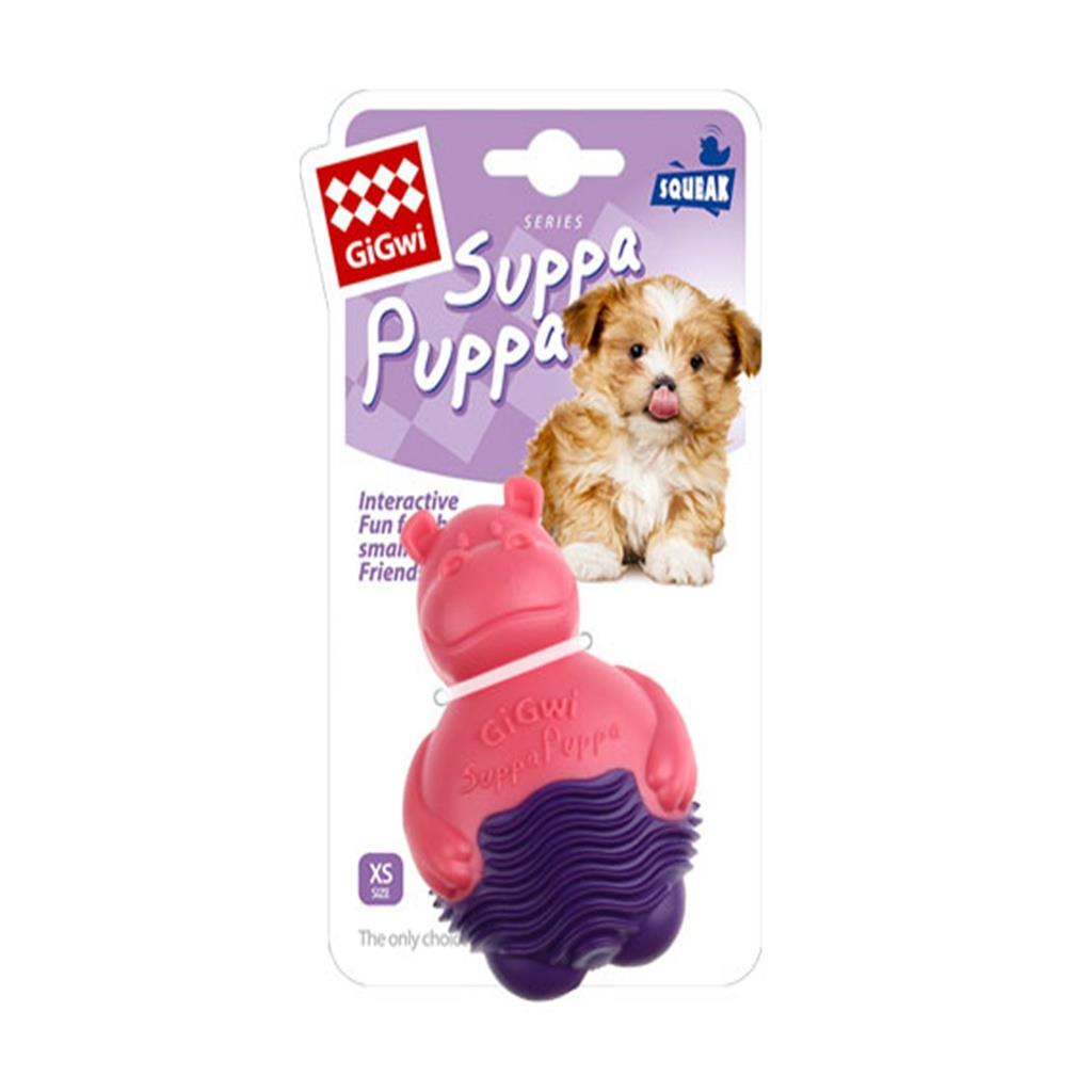 Gigwi Suppa Puppa Hipopotam Pembe Mor Gigwi Suppa Puppa Hipopotam Pembe Mor