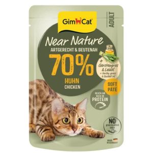 Gimcat Near Nature Tavuklu Kedi Yaş Maması 85 Gr