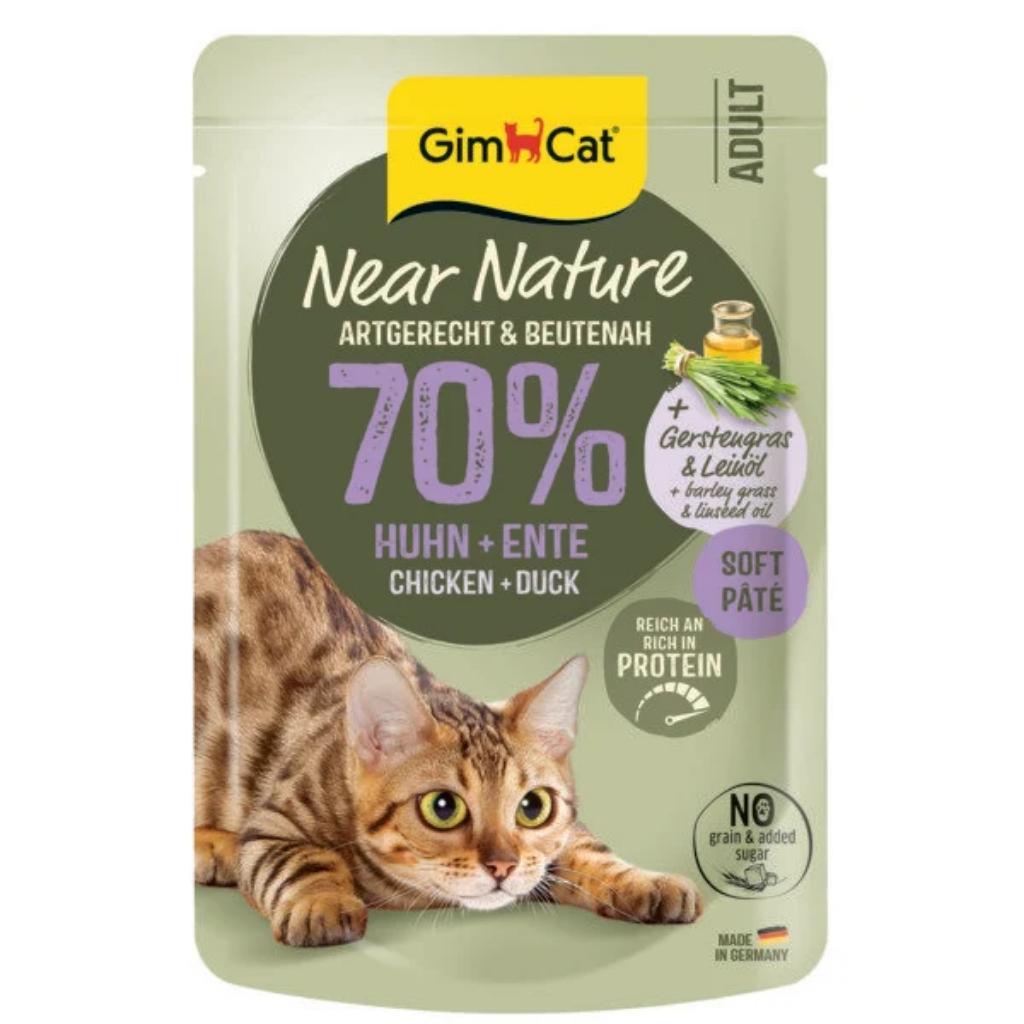 Gimcat Near Nature Tavuklu Ördekli Kedi Yaş Maması 85 Gr Gimcat Near Nature Tavuklu Ördekli Kedi Yaş Maması 85 Gr