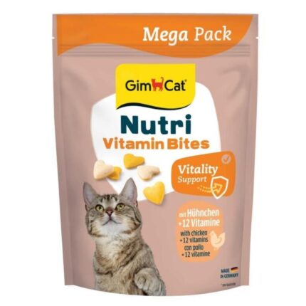 Gimcat Nutri Vitaminli Tavuklu Zindelik Bakımı Kedi Ödülü 425 gr
