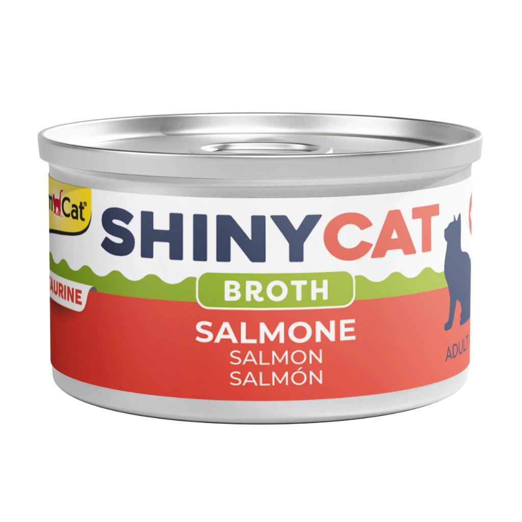 Gimcat Shinycat Broth Somonlu Kedi Konservesi 70 gr Gimcat Shinycat Broth Somonlu Kedi Konservesi 70 gr