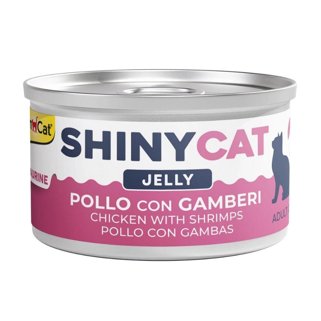 Gimcat Shinycat Jelly Tavuklu Karidesli Kedi Konservesi 70 Gr Gimcat Shinycat Jelly Tavuklu Karidesli Kedi Konservesi 70 Gr