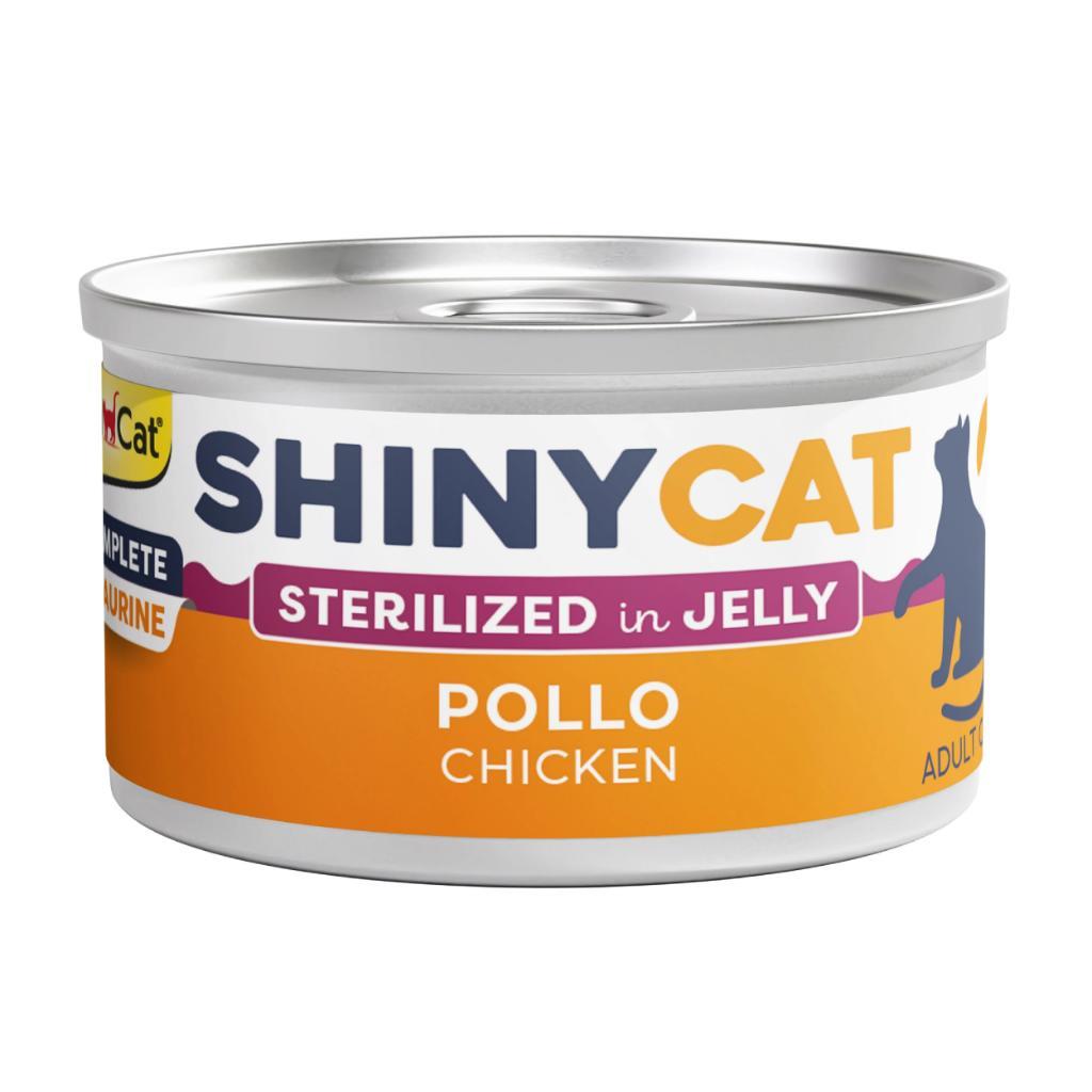 Gimcat Shinycat Jelly Tavuklu Kısır Kedi Konservesi 70 gr Gimcat Shinycat Jelly Tavuklu Kısır Kedi Konservesi 70 gr